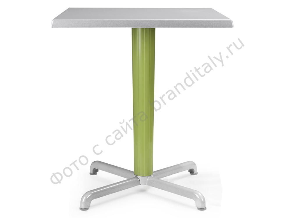База для стола, подстолье металлическое для уличного кафе Calice ALU